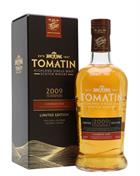 Tomatin 2009 Caribbean Rum Cask Highland Single Malt Scotch Whisky 55 procent alkohol og 70 centiliter